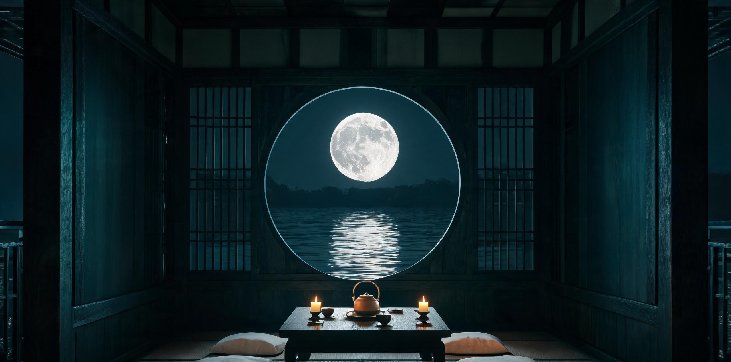 听涛阁——泉月茶舍馆景