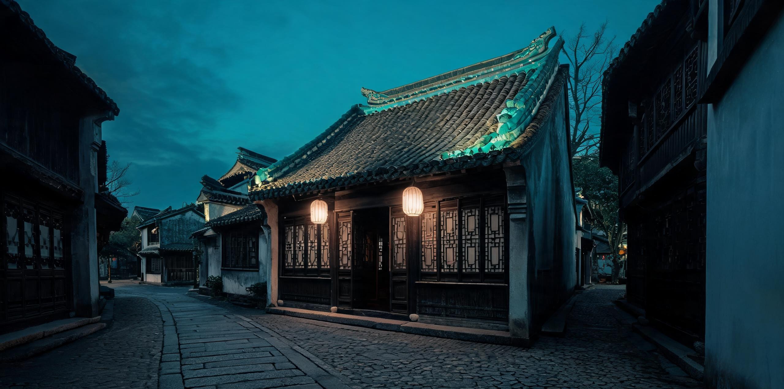 惠山古镇店——泉月茶舍门店